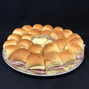 Baked Ham in Rolls - 25 Piece