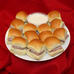 Roast Beef Rolls - 100 Piece